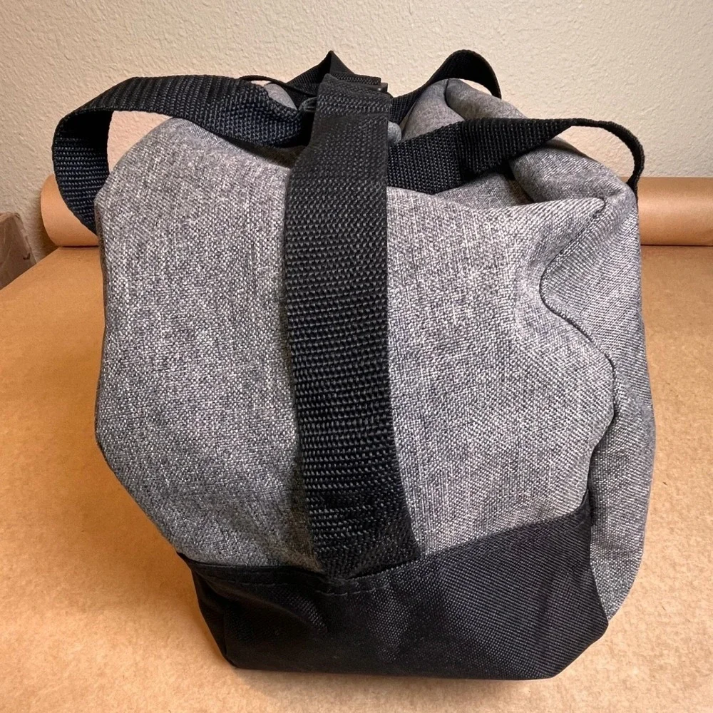 IBM Logo Gray Duffel Bag Travel Gym Carry On Shoulder Bag